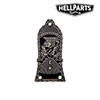 HELLPARTS Brass Truss Rod Cover 3 Holes - King of Hearts Ʈ�����ε� Ŀ��(Epiphone��) 22