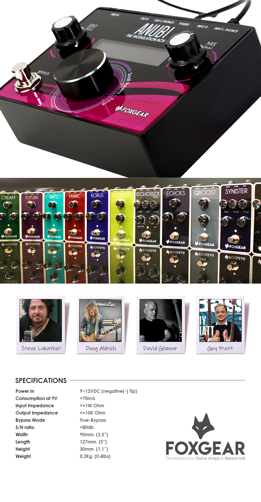 [����] FOXGEAR - Anubi Modulation Box / 16���� ��ⷹ�̼� ����Ʈ�� ����� FX �ڽ� �� �̹��� 4