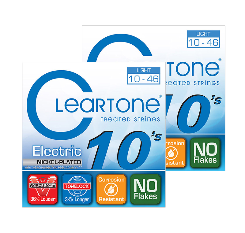 [����] [��Ʈ�� 2�� ��Ű��]Cleartone - Electric Nickel Plated Light / �Ϸ���Ÿ ��Ʈ�� 010-046 (9410) �� �̹��� 2