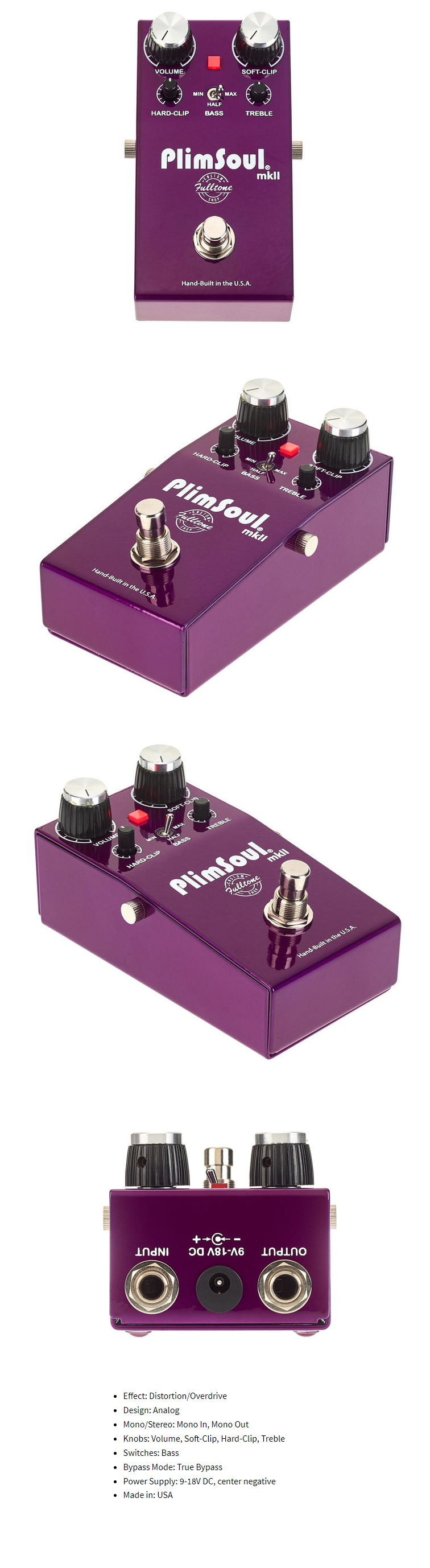 [����] Fulltone - Customshop PlimSoul MK2 / Ǯ�� Ŀ���Ҽ� ����̺� �� �̹��� 3