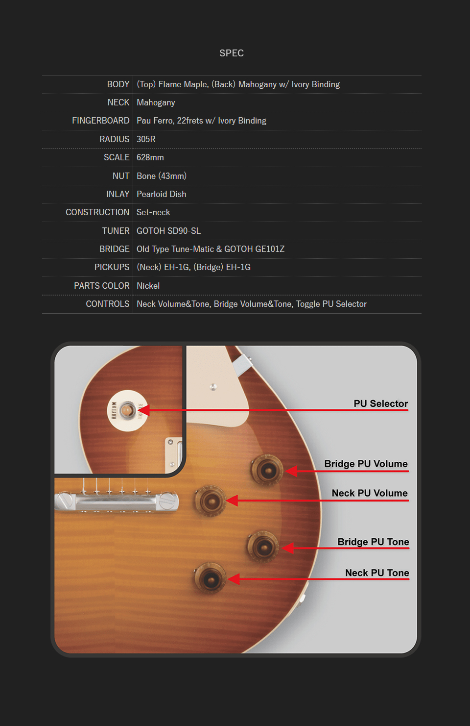 [����] Edwards - Traditional E-LPS / ������� �Ϸ���Ÿ (Vintage Honey Burst) �� �̹��� 14
