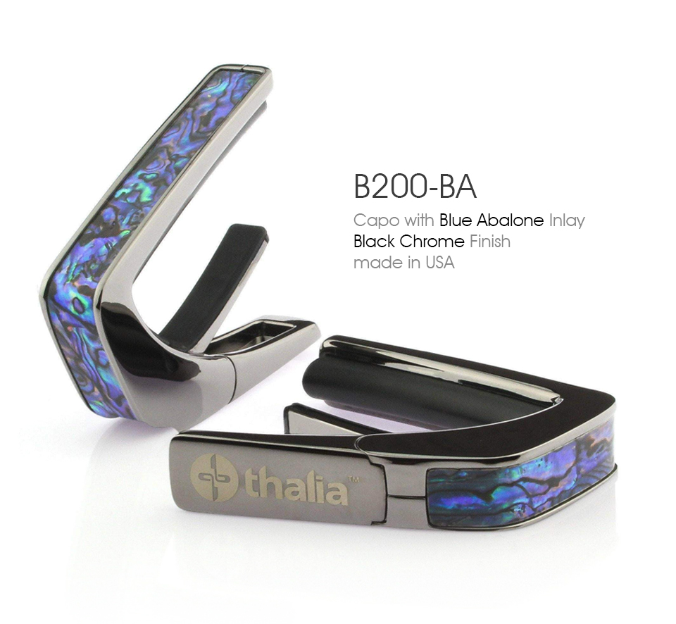 [����] Thalia Capo Black Chrome - Blue Abalone Inlay (B200-BA) �� �̹��� 2