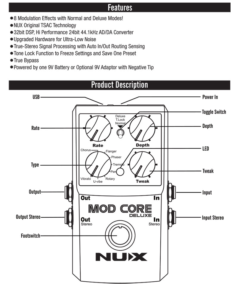 Nux Core Series - Mod Core Deluxe / ��� �ھ� �𷰽� - ��ⷹ�̼� ������ �� �̹��� 8