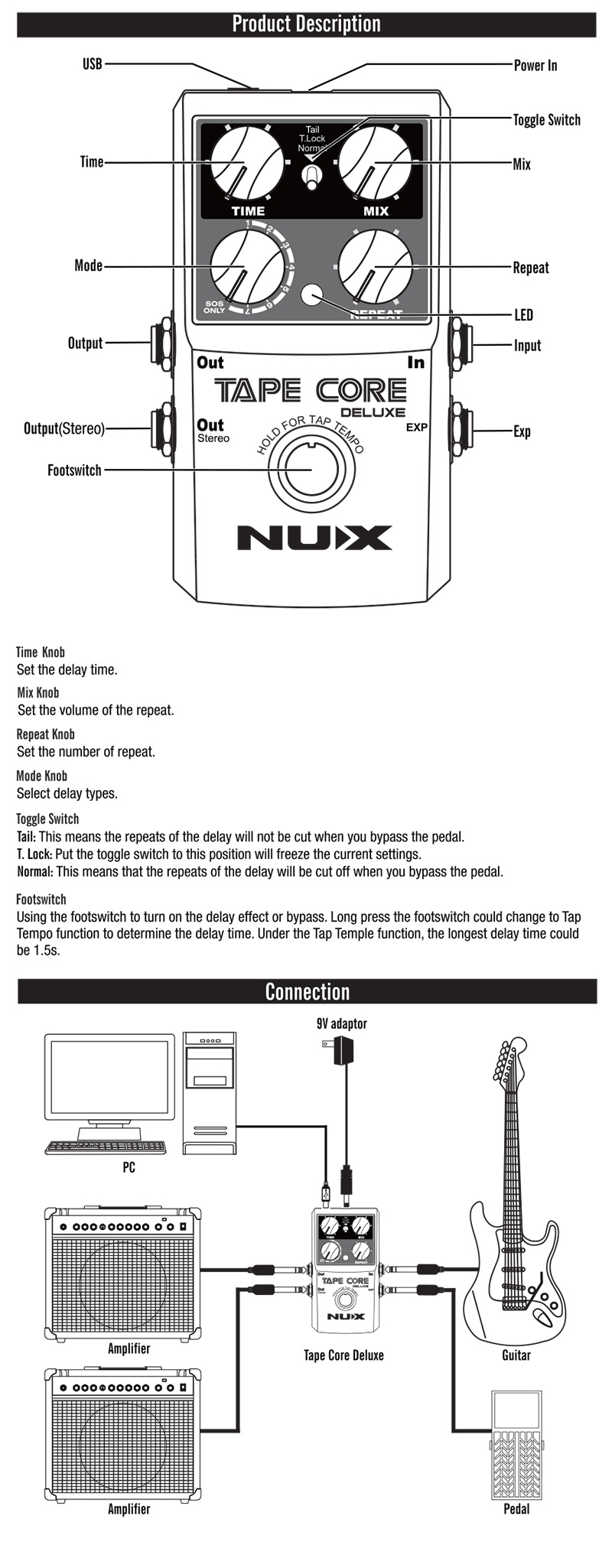[����] Nux Core Series - Tape Core Deluxe / ���� �ھ� �𷰽� - ���� ��ⷹ�̼� �� �̹��� 9