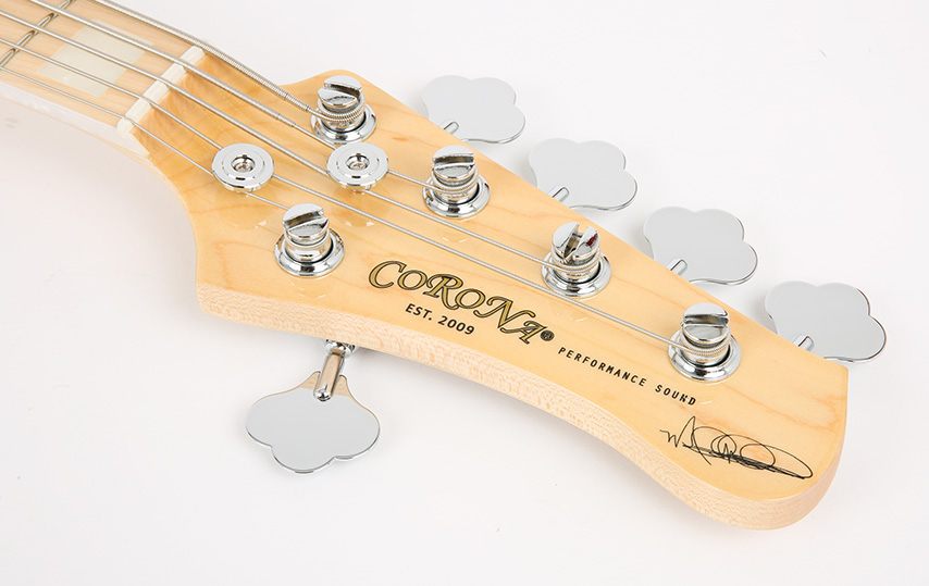 [����] Corona MLD5 Melvin Lee Davis Sig. 5-String / ��� �� ���̺� �ñ״�ó Trans Black (White Pearl inlay) �� �̹��� 13
