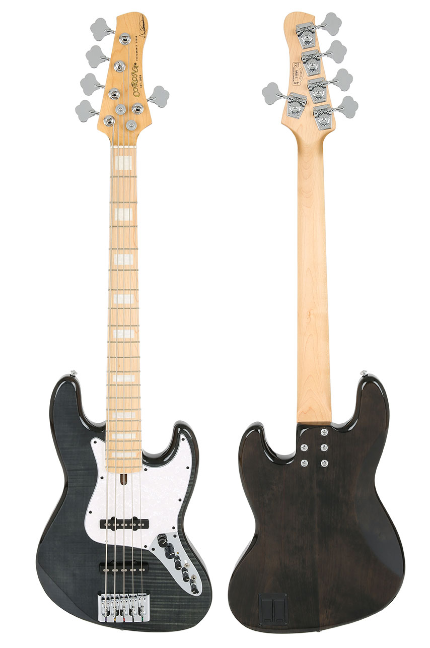 [����] Corona MLD5 Melvin Lee Davis Sig. 5-String / ��� �� ���̺� �ñ״�ó Trans Black (White Pearl inlay) �� �̹��� 5