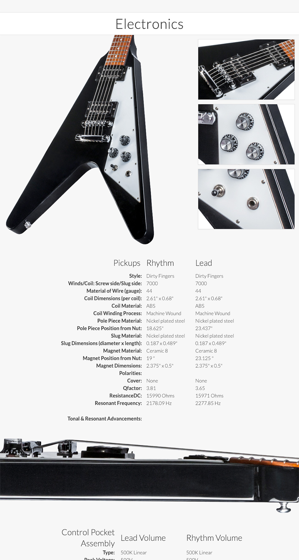 [����] [�齼 �����̳� �ø��� ��Ư��]Gibson Flying V T2017 Alpine White (DSV17AWCH1) �� �̹��� 4