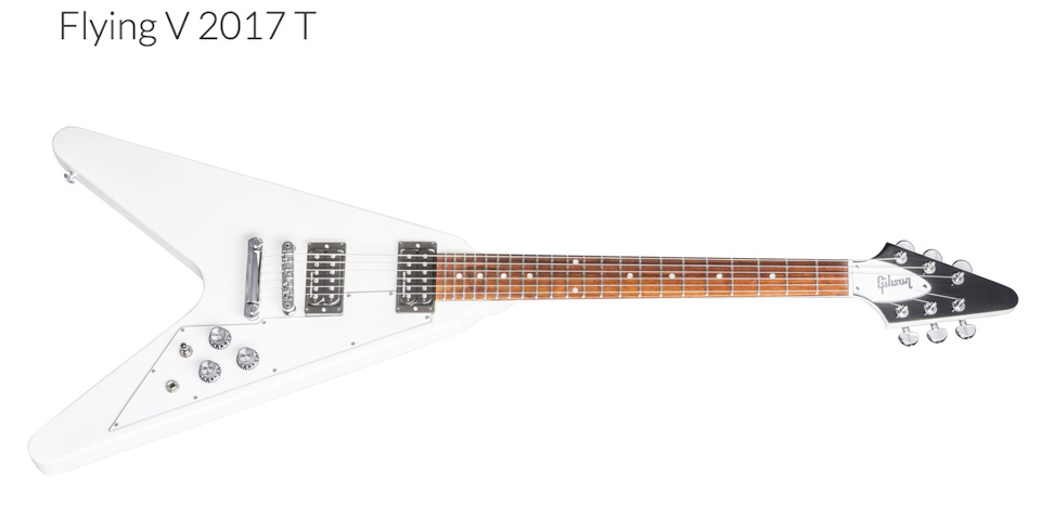 [����] [�齼 �����̳� �ø��� ��Ư��]Gibson Flying V T2017 Alpine White (DSV17AWCH1) �� �̹��� 1