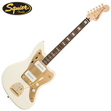 [����] [40th Anniversary]Squier - 40th Anniversary Jazzmaster Gold Edition / �����̾� �Ϸ���Ÿ (Olympic White)