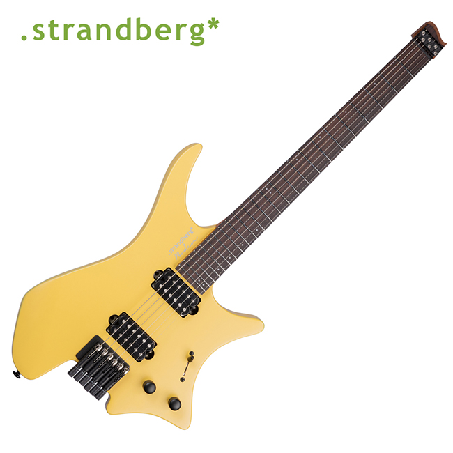 스트랜드버그 Strandberg Boden Essential 헤드리스 일렉기타 (Meize Yellow) 한국 한정판 스페셜 컬러