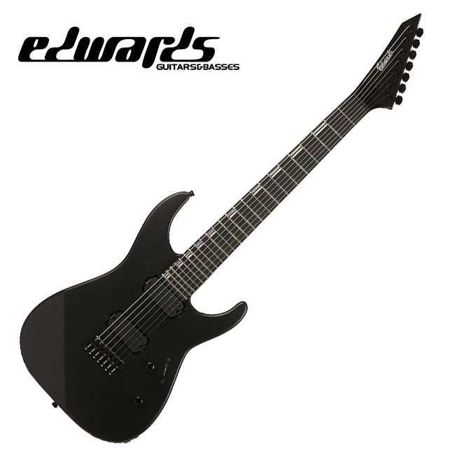 Edwards 에드워즈 Edwards E-M-II-7 일렉기타 7현 (Metallic Black Satin)