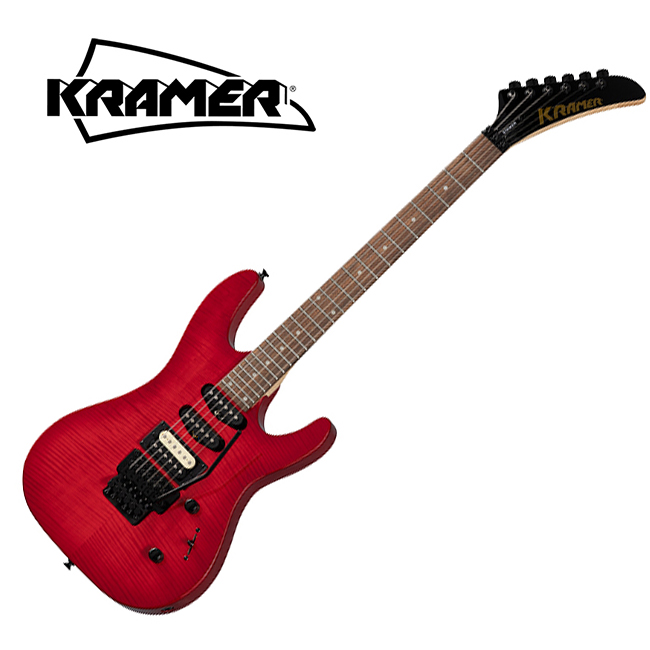 크레이머 Kramer Striker Figured HSS FR 일렉기타 (Trans Red)