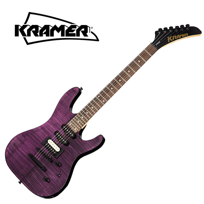 크레이머 Kramer Striker Figured HSS 일렉기타 (Trans Purple)