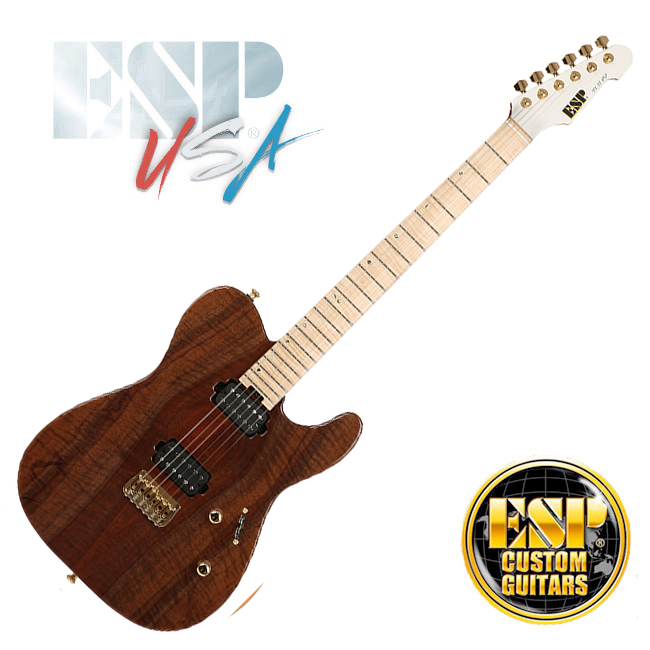 ESP E-II [Limited Edition] ESP USA TE-II Figured Claro Walnut 전 세계 10대 한정 모델
