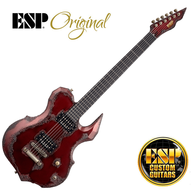 [��������] ESP Original Custom Shop Die D-DR Rusted