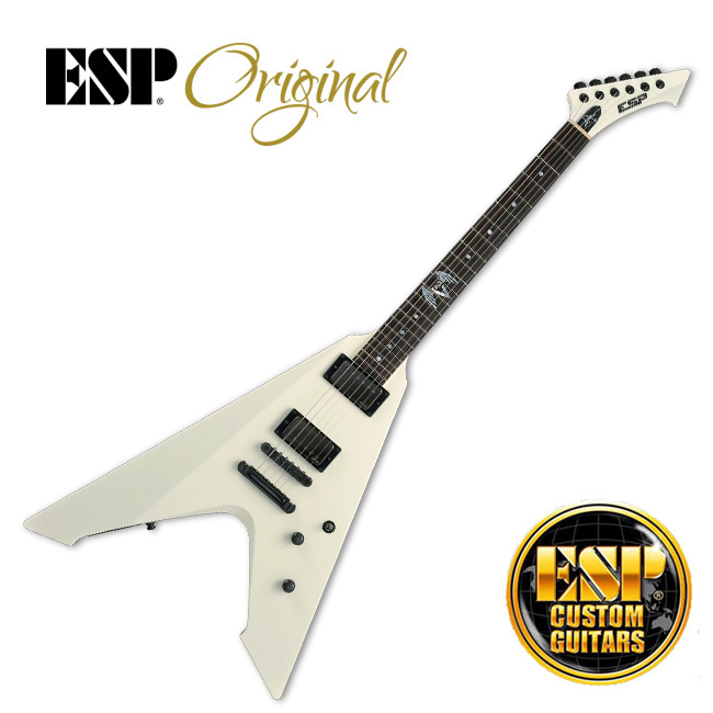 [��������] ESP Original Custom Shop James Hetfield Vulture (Olympic White)