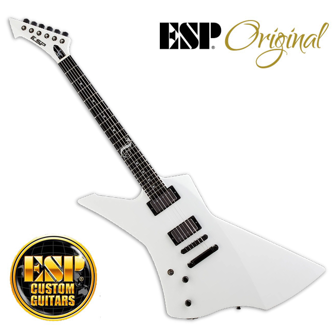 [��������] ESP Original Custom Shop James Hetfield Snakebyte LH (Snow White)