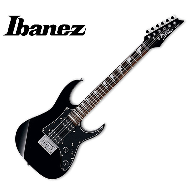 Ibanez 아이바네즈 Ibanez Gio Mikro GRGM21 미니 일렉기타 (BKN) 여행용 & 어린이용 미니사이즈 일렉기타 / Black Night Color