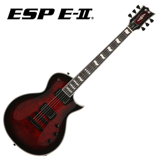 ESP E-II Eclipse 일렉기타 (See Thru Black Cherry Sunburst)