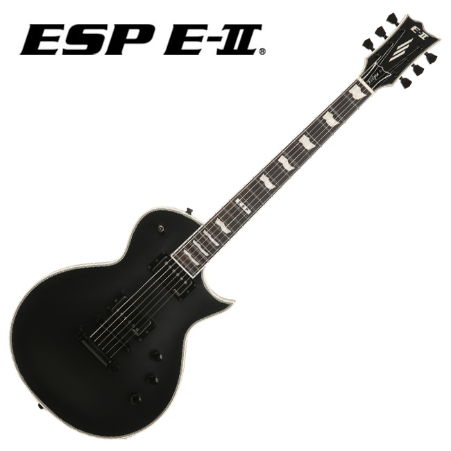ESP E-II Eclipse 일렉기타 (Black Satin)