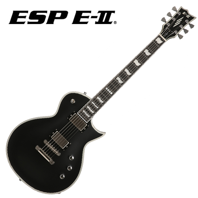 ESP E-II Eclipse BB 일렉기타 (Black Satin) Eclipse Series, Bold Bound Model