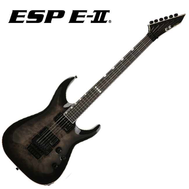 Remo ESP E-II Horizon FR II 일렉기타 (See Thru Black Sunburst) Horizon II Series, Floyd Rose Tremolo Model
