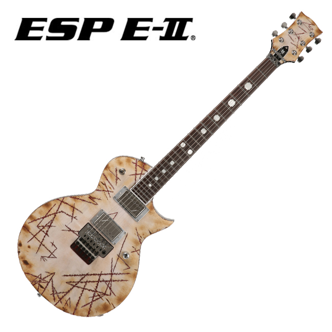 ESP E-II Richard ZK RZK-II BURNT 일렉기타 람슈타인 리하르트 크루스페 시그니처
