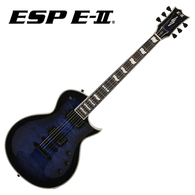 Blue Microphones ESP E-II Eclipse 일렉기타 (Reindeer Blue)