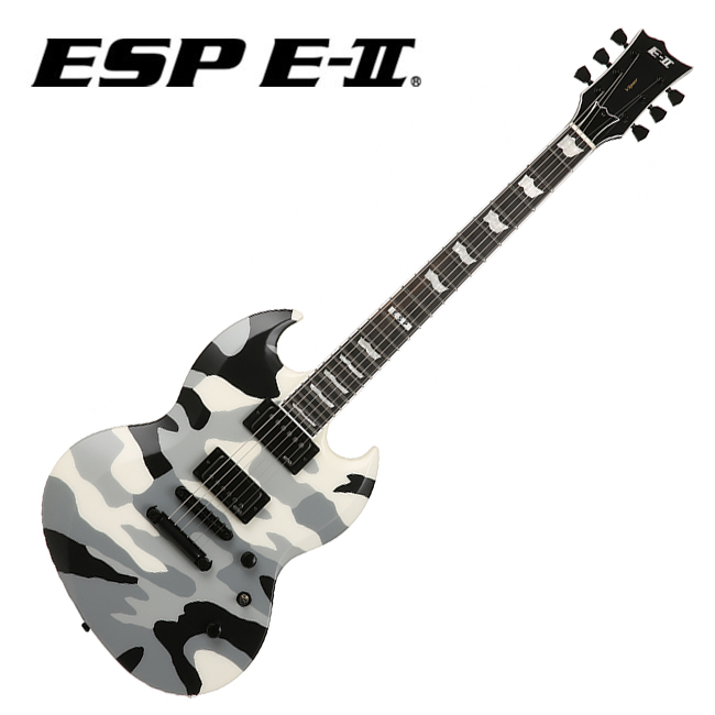 ESP E-II Viper 일렉기타 (Urban Camo)