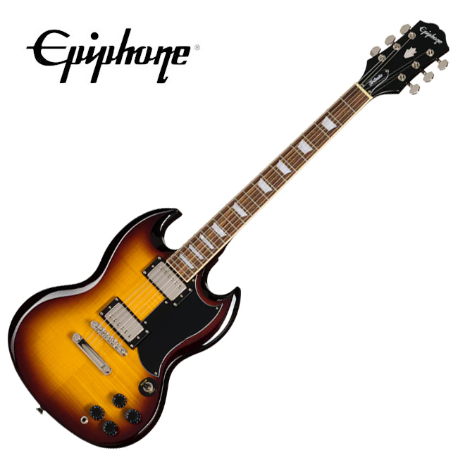 Epiphone 에피폰 Epiphone SG Tribute Plus 일렉기타 (VS) Vintage Sunburst Color
