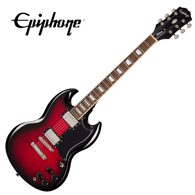 Epiphone 에피폰 Epiphone SG Tribute Plus 일렉기타 (CB) Cherry Burst Color