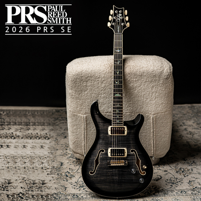 PRS [2026] PRS SE Hollowbody II Special Run 일렉기타 (Charcoal Burst)