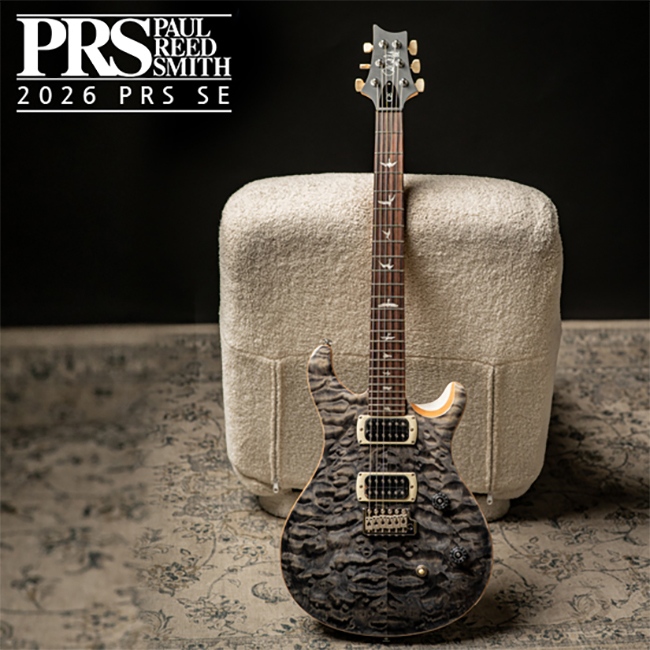[2026] PRS SE CE24 Quilt Limited Run �Ϸ���Ÿ (Charcoal with White Doghair Back)