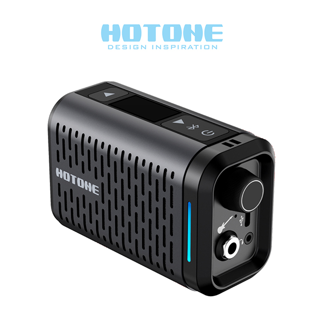 Native Instruments 핫톤 Hotone Pulze Mini 포터블 블루투스 모델링 앰프 Black (AP-5BK)