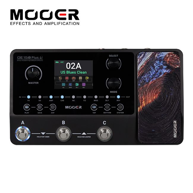 무어 Mooer Audio GE150 Plus Li 충전식 멀티이펙터 한글메뉴얼 다운로드 / 초가성비 사운드