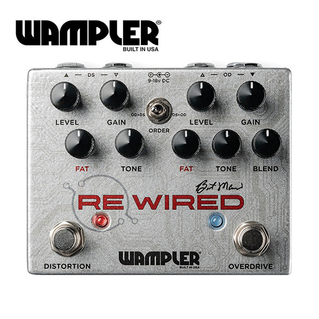 Wampler 웜플러 Wampler Brent Mason ReWired 오버드라이브 & 디스토션 브렌트 메이슨 시그니처