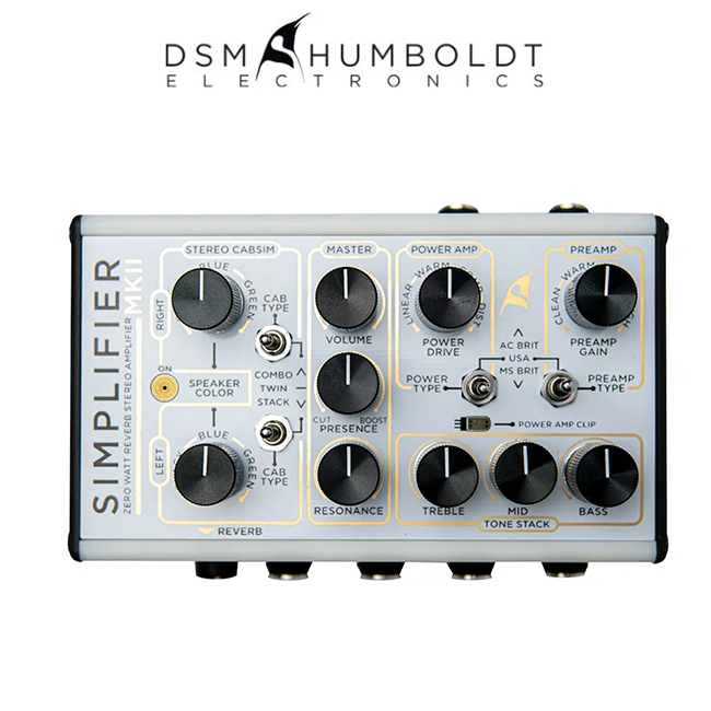 DSM 홈볼트 DSM & Humboldt Simplifier MK-II 아날로그 앰프/캐비닛 시뮬레이터