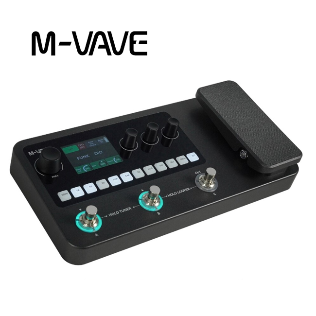 엠베이브 M-Vave MK-20 멀티이펙터 배터리 + 블루투스 내장