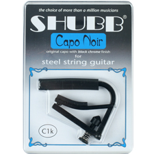 [����] Shubb Capo Noir C1K ���Ÿ/�Ϸ���Ÿ ī��(Black Chrome)
