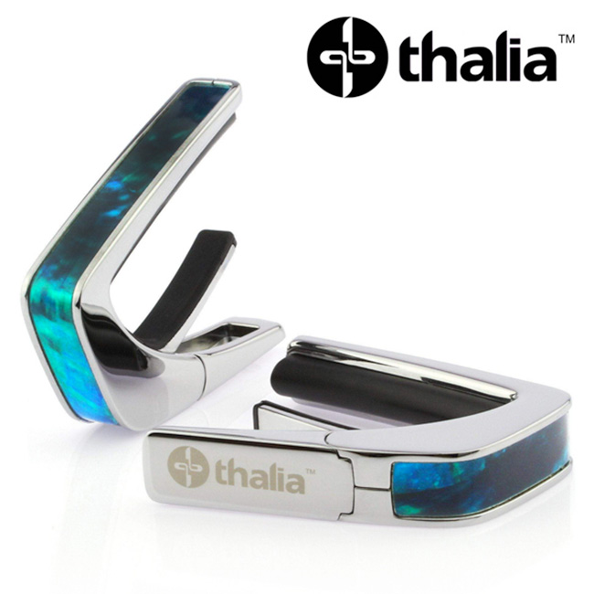[����] Thalia Capo Chrome - Teal Angelwing Inlay (C200-TW)
