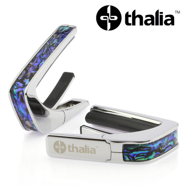 [����] Thalia Capo Chrome - Blue Abalone Inlay (C200-BA)
