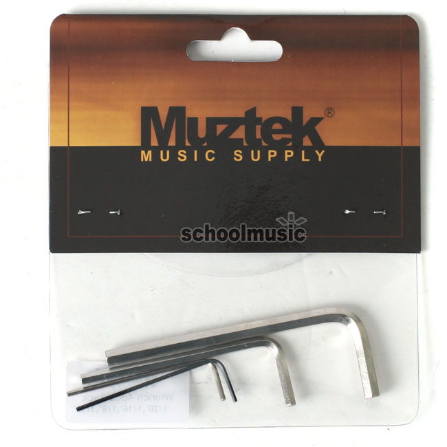 [����] Muztek ����� Inch ��ġ �� (Wrench 4Pcs Pack)