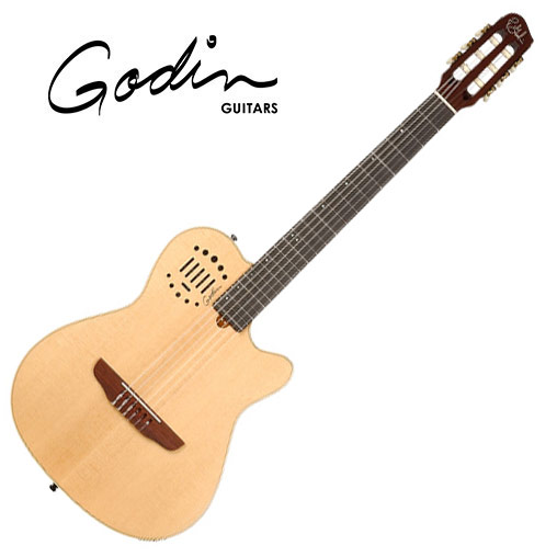 [����] [��������] Godin Multiac Nylon Duet Ambiance - Natural