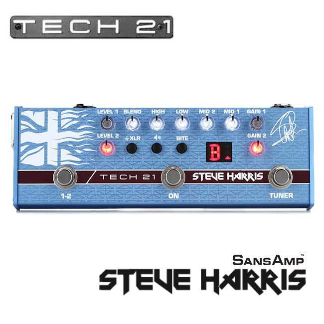 [Ư��]Tech21 - Steve Harris SansAmp (SH1) / ��Ƽ�� �ظ��� �꽺���� (���̾� ���̵�) 3976
