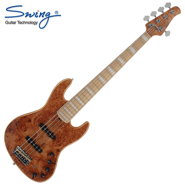 Swing 스윙 Swing G7V 베이스기타 5현 (Natural)