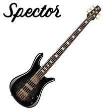 ������ Spector NS Icon 5 Neck Thru ���̽���Ÿ 5�� (Black Stain)