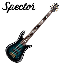 ������ Spector NS Icon 5 Neck Thru ���̽���Ÿ 5�� (Black & Blue)
