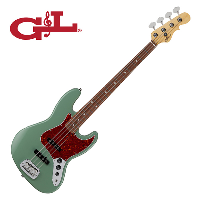 G&L 지엔엘 G&L Fullerton Deluxe JB 베이스 (TEA/RW) Matcha Green / Rosewood Fingerboard