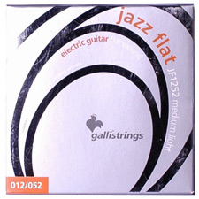 [����] Galli String Electric Jazz Flat JF1252 Medium Light (012-052) Flat Wound