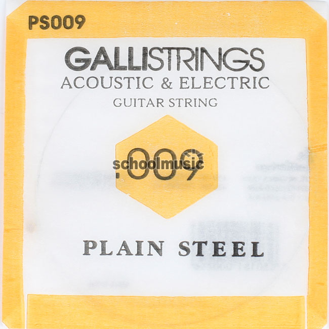 [����] Galli String Acoustic&Electric Plain Steel 009����(PS009)